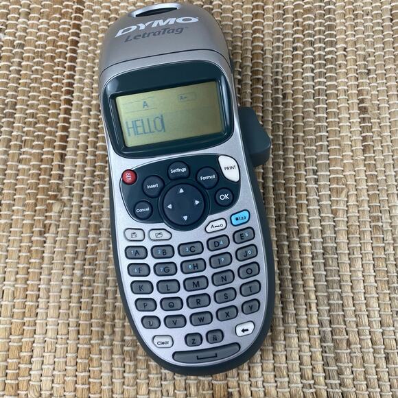 DYMO LetraTag Label Maker Portable Battery Operated Thermal Print Many Options - Picture 1 of 6